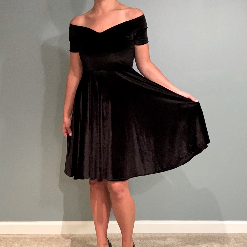 Sweetheart Black Dress